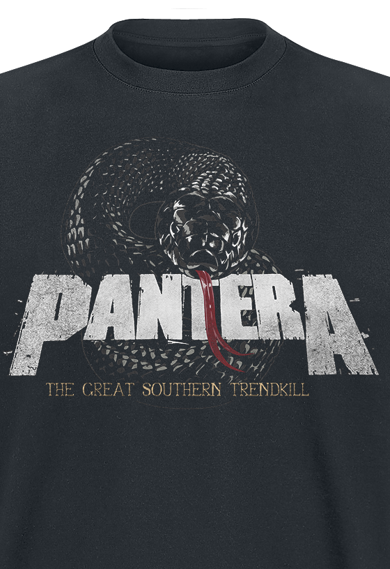 T-Shirt Manches courtes  de Pantera - Trendkill Snake - S à 3XL - pour Homme - noir - Pantera - View 2
