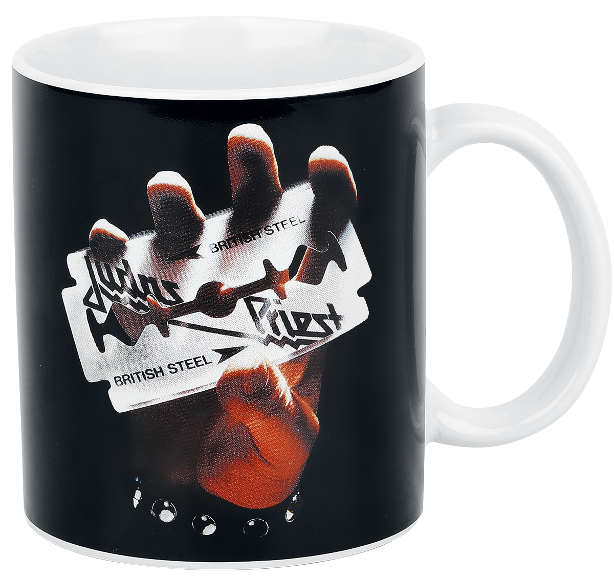Mug  de Judas Priest - British Steel - pour Unisexe - noir - Judas Priest - View 2