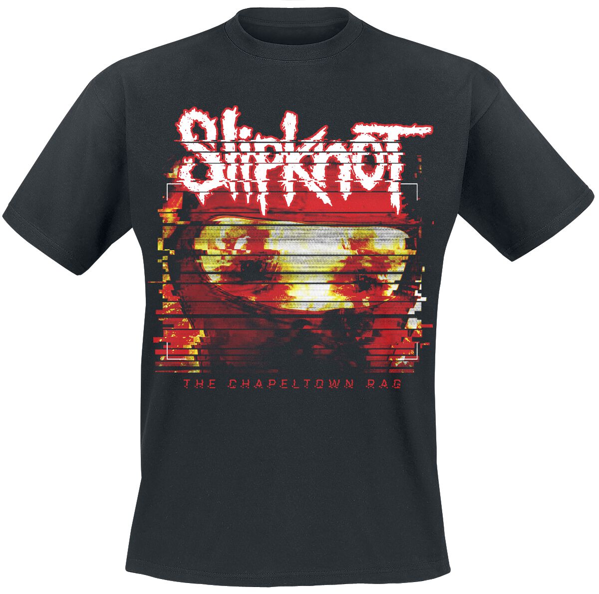 T-Shirt Manches courtes  de Slipknot - The Chapeltown Rag Glitch - S à L - pour Homme - noir - Slipknot