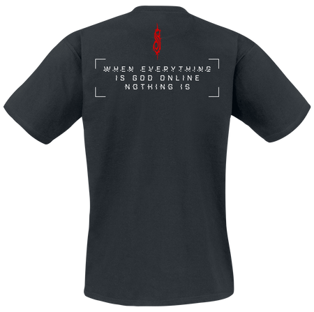 T-Shirt Manches courtes  de Slipknot - The Chapeltown Rag Glitch - S à L - pour Homme - noir - Slipknot - View 2