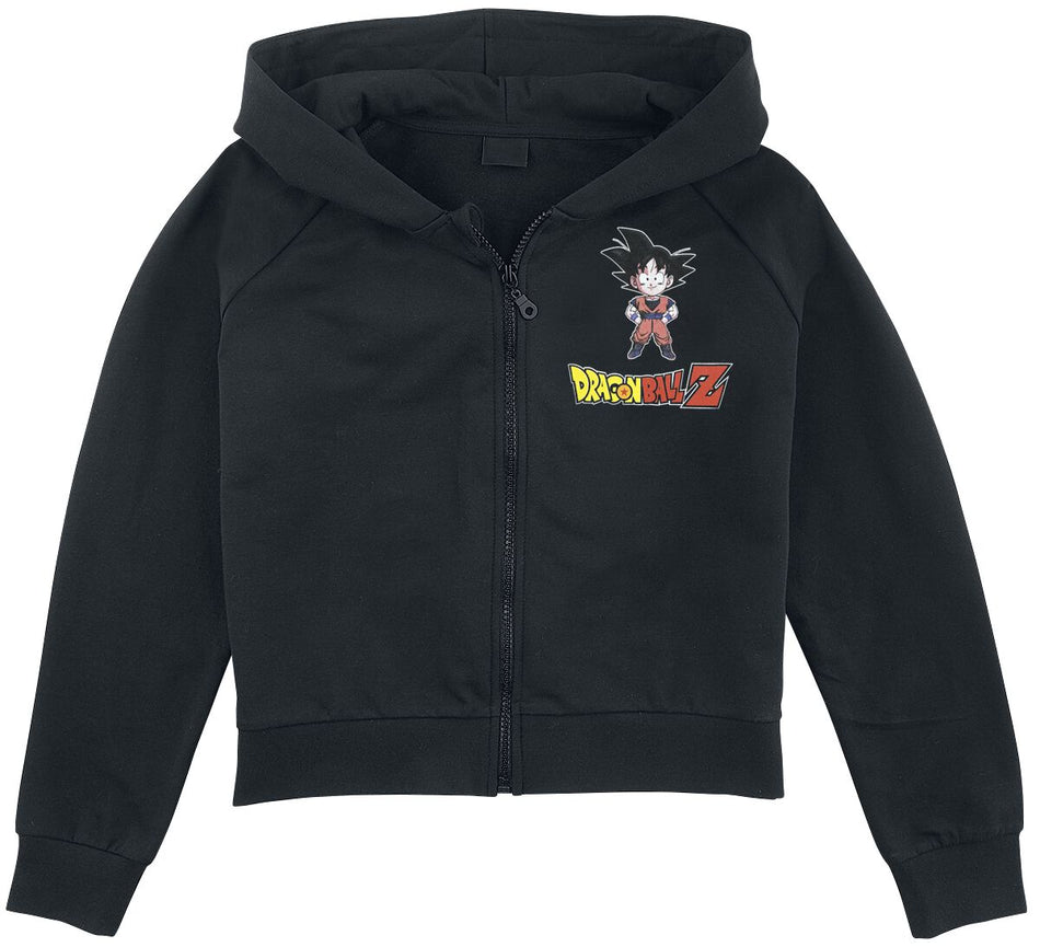 Vestes à capuches pour enfants Gaming de Dragon Ball - Enfants - Dragon Ball Z - Goku Chibi - 176 - pour filles & garçonse - noir - Dragon Ball