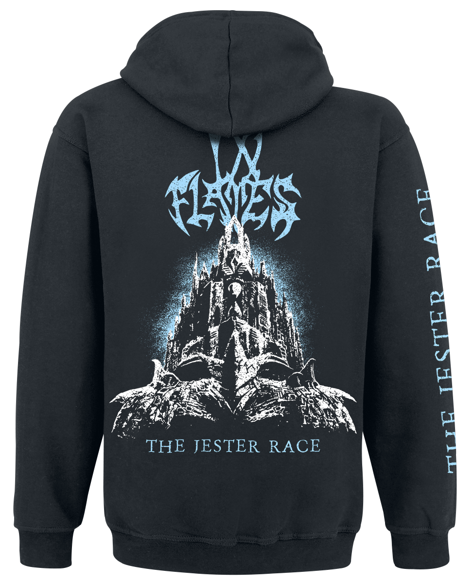 Sweat-shirt à capuche  de In Flames - Jester Race - S à XXL - pour Homme - noir - In Flames - View 2