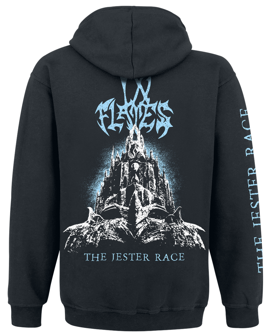 Sweat-shirt à capuche  de In Flames - Jester Race - S à XXL - pour Homme - noir - In Flames - View 2