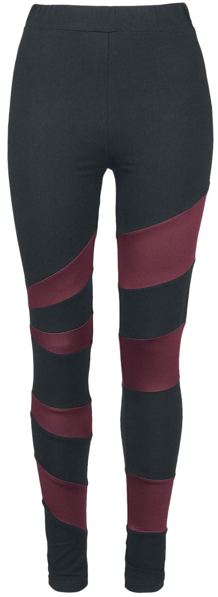 Legging  de Black Premium by EMP - Built For Comfort - XS à 5XL - pour Femme - noir/rouge - Black Premium by EMP