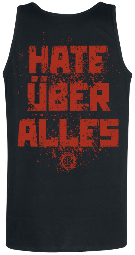 Débardeur  de Kreator - Hate Über Alles Logo - S à XXL - pour Homme - noir - Kreator - View 2