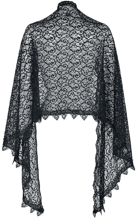 Foulard Rockabilly de Sinister Gothic - Écharpe Gothic - pour Femme - noir - Sinister Gothic - View 2