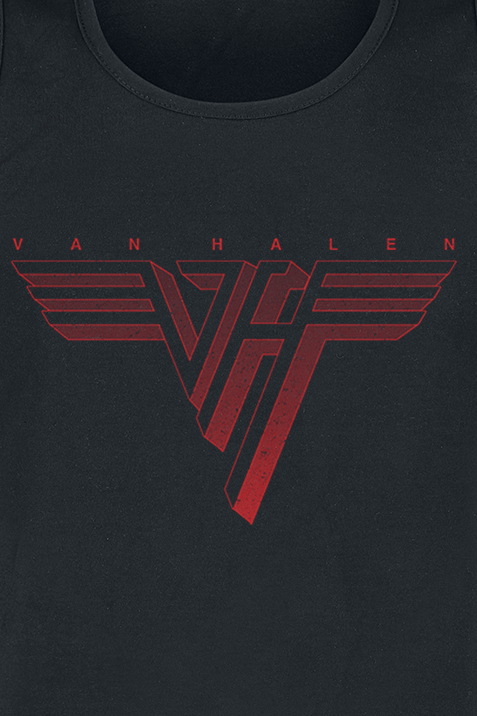 Débardeur  de Van Halen - Classic Red Logo - S à 3XL - pour Homme - noir - Van Halen - View 2
