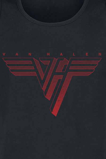 Débardeur  de Van Halen - Classic Red Logo - S à 3XL - pour Homme - noir - Van Halen - View 2