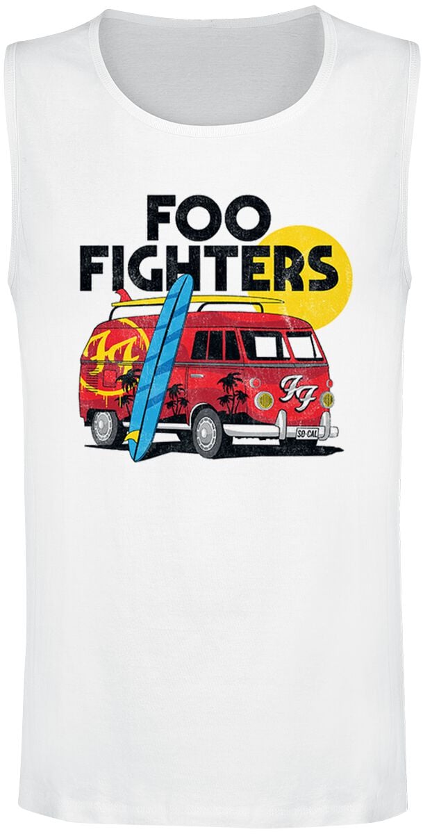 Débardeur  de Foo Fighters - Van - S à 3XL - pour Homme - blanc - Foo Fighters
