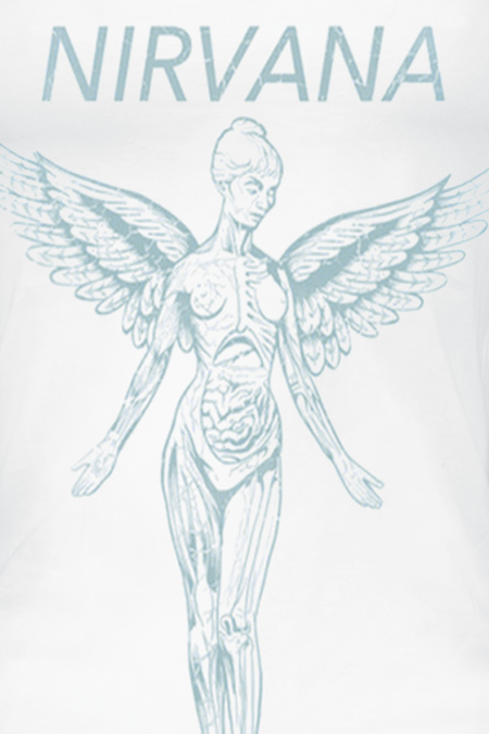 Top  de Nirvana - Angel - S à XXL - pour Femme - blanc - Nirvana - View 2