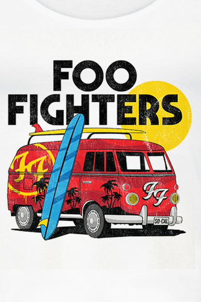 Top  de Foo Fighters - Van - S à XXL - pour Femme - blanc - Foo Fighters - View 2