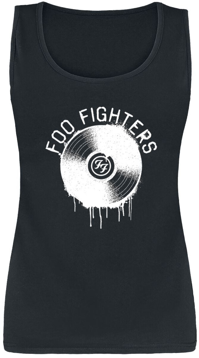 Top  de Foo Fighters - Record - XS à XXL - pour Femme - noir - Foo Fighters