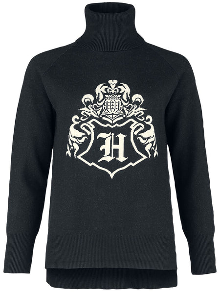 Sweat-shirt  de Harry Potter - Poudlard - S à L - pour Femme - noir - Harry Potter