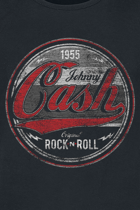 Débardeur  de Johnny Cash - Rock And Roll - S à 3XL - pour Homme - noir - Johnny Cash - View 2
