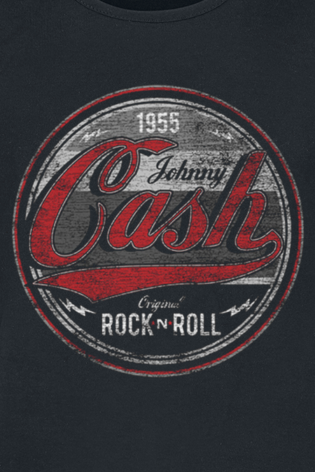 Débardeur  de Johnny Cash - Rock And Roll - S à 3XL - pour Homme - noir - Johnny Cash - View 2