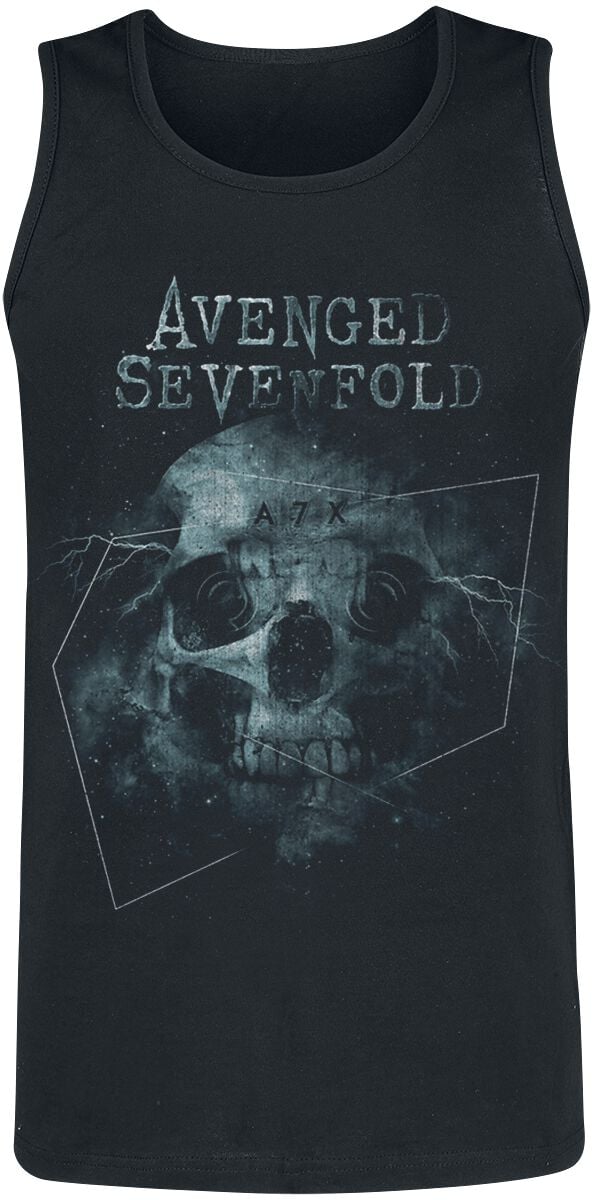 Débardeur  de Avenged Sevenfold - A7X Galaxy - S à 3XL - pour Homme - noir - Avenged Sevenfold