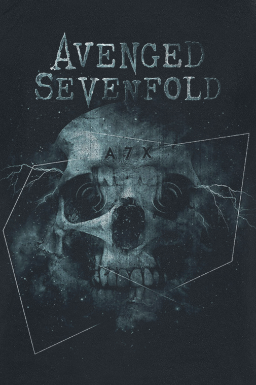 Débardeur  de Avenged Sevenfold - A7X Galaxy - S à 3XL - pour Homme - noir - Avenged Sevenfold - View 2