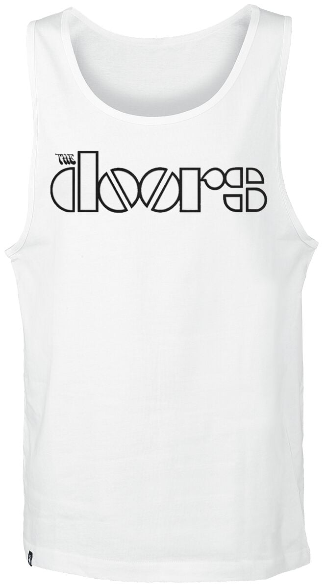 Débardeur  de The Doors - Logo - M à 3XL - pour Homme - blanc - The Doors