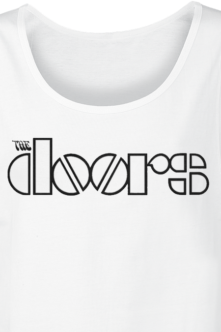 Débardeur  de The Doors - Logo - M à 3XL - pour Homme - blanc - The Doors - View 2