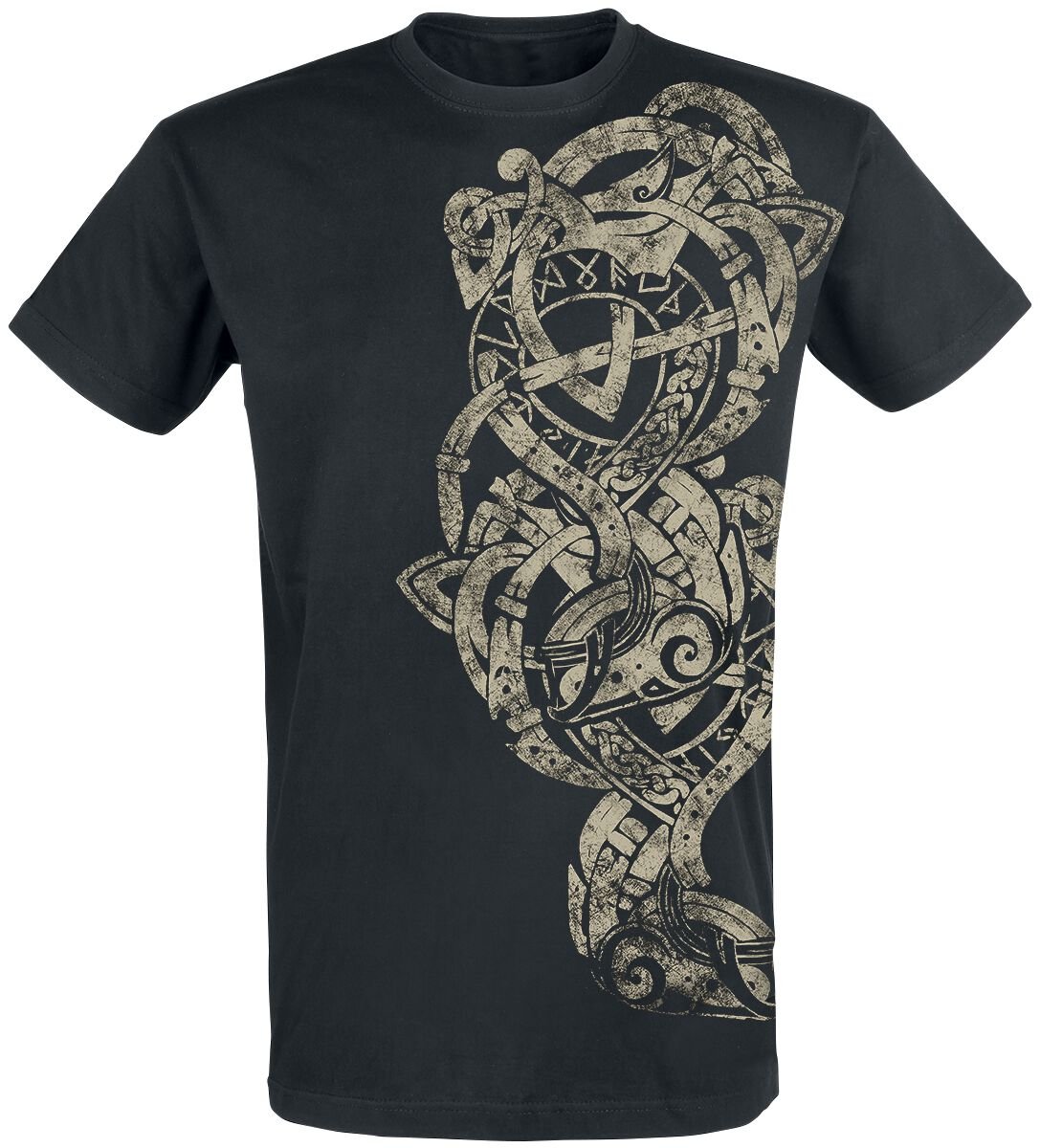 T-Shirt Manches courtes  de Outer Vision - Tattoo - S à 4XL - pour Homme - noir - Outer Vision