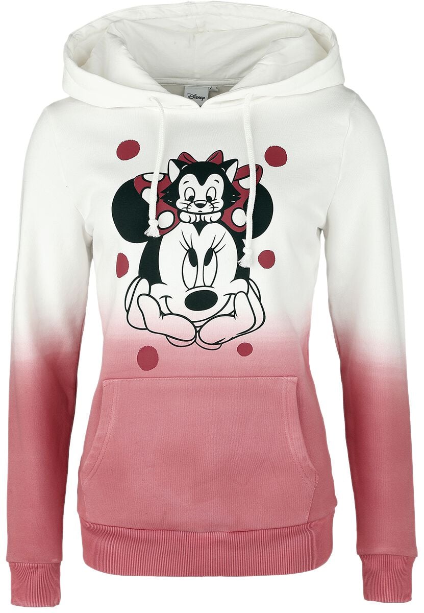 Sweat-shirt à capuche Disney de Mickey & Minnie Mouse - Minnie Mouse - S à XXL - pour Femme - multicolore - Mickey & Minnie Mouse