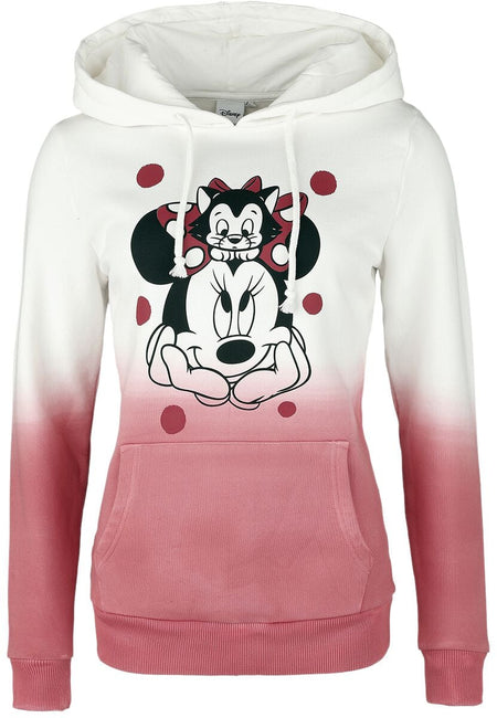 Sweat-shirt à capuche Disney de Mickey & Minnie Mouse - Minnie Mouse - S à XXL - pour Femme - multicolore - Mickey & Minnie Mouse