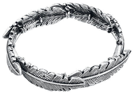 Bracelet  de Black Premium by EMP - Plumes - pour Femme - couleur argent - Black Premium by EMP - View 2