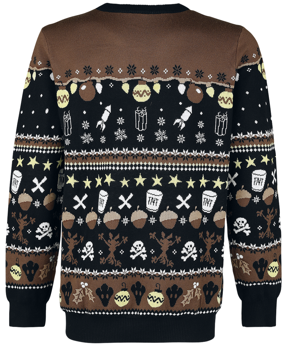 Pull de Noël  de Looney Tunes - Wile E Coyote - Genius - S à 3XL - pour Homme - multicolore - Looney Tunes - View 2