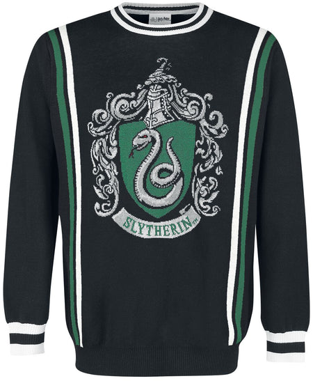 Pull tricoté  de Harry Potter - Serpentard - S à XL - pour Homme - multicolore - Harry Potter