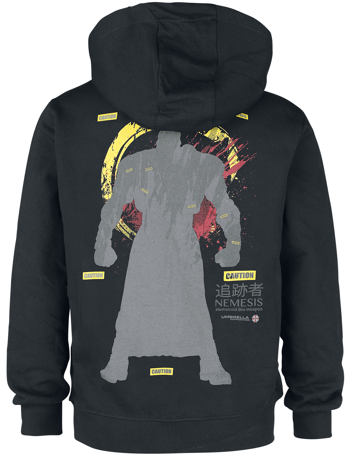 Sweat-shirt zippé à capuche Gaming de Resident Evil - Tyrant - S à XL - pour Homme - noir - Resident Evil - View 2