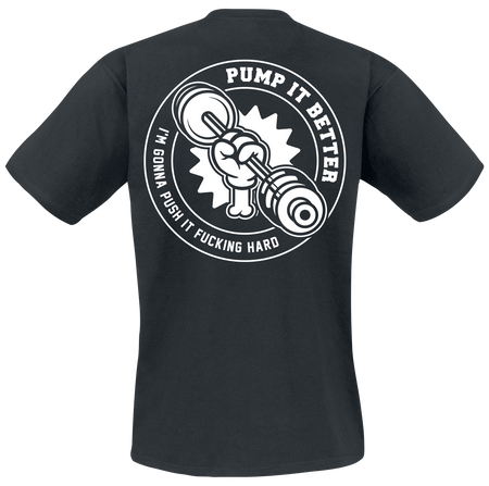 T-Shirt Manches courtes  de Electric Callboy - Pump It Better - S à 3XL - pour Homme - noir - Electric Callboy - View 2