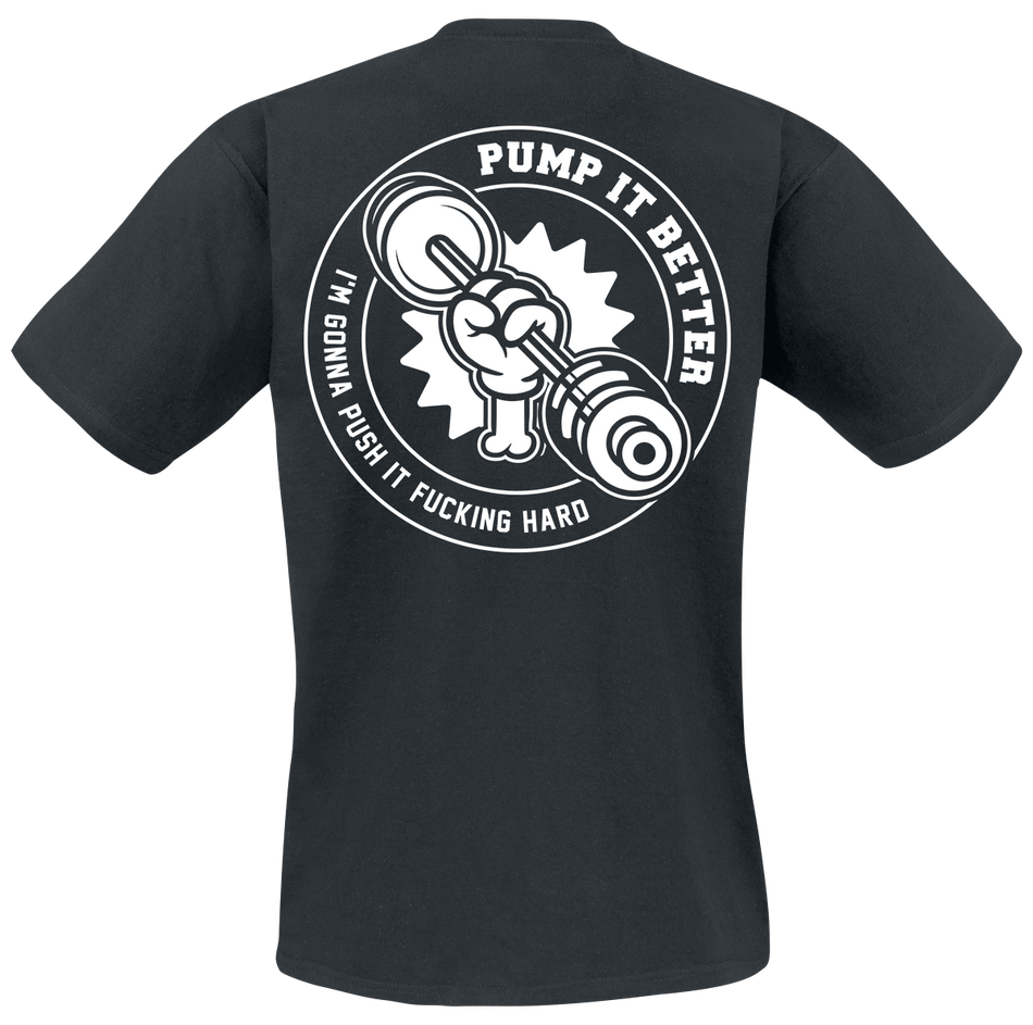 T-Shirt Manches courtes  de Electric Callboy - Pump It Better - S à 3XL - pour Homme - noir - Electric Callboy - View 2