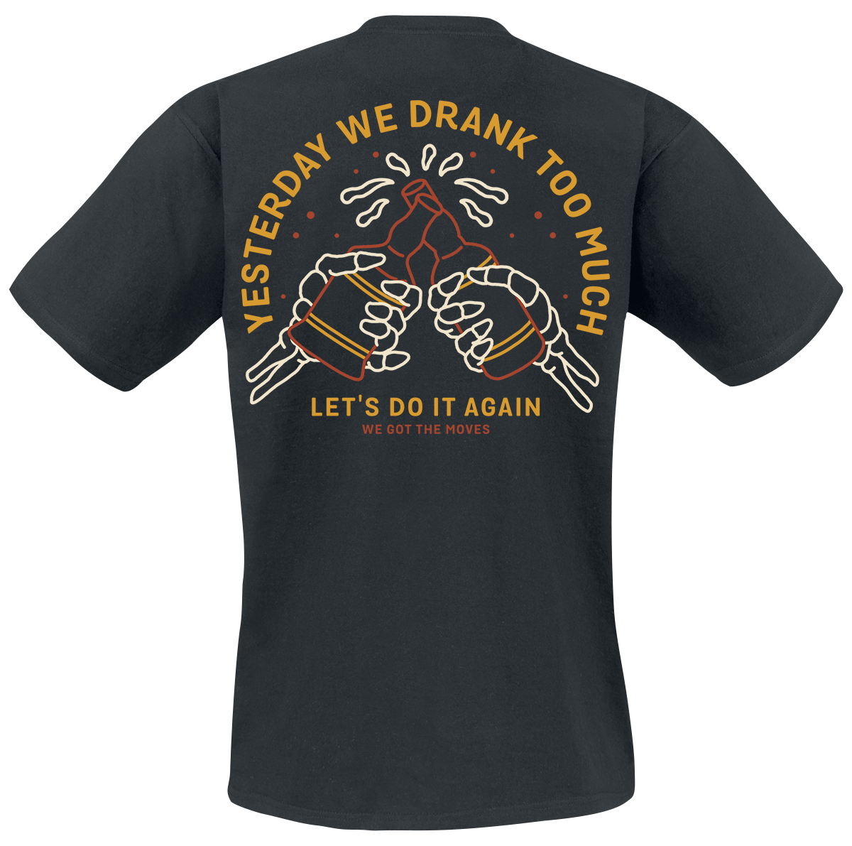 T-Shirt Manches courtes  de Electric Callboy - Cheers - S à 3XL - pour Homme - noir - Electric Callboy - View 2