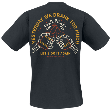 T-Shirt Manches courtes  de Electric Callboy - Cheers - S à 3XL - pour Homme - noir - Electric Callboy - View 2