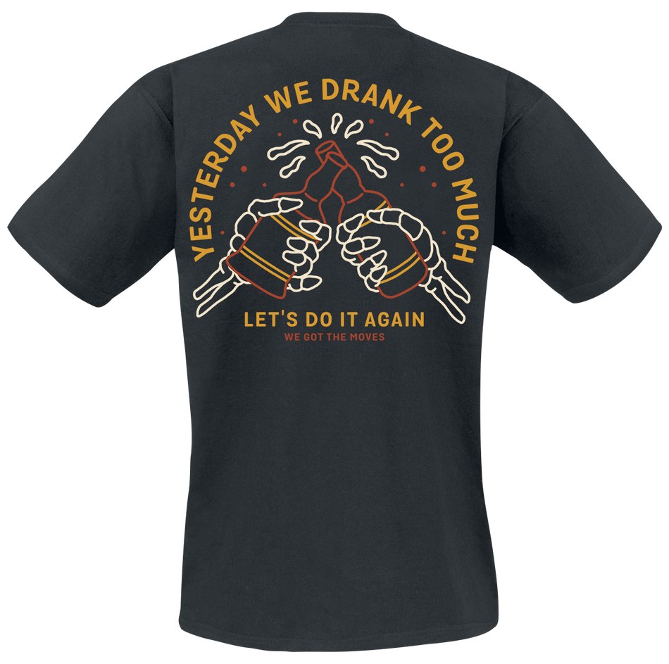 T-Shirt Manches courtes  de Electric Callboy - Cheers - S à 3XL - pour Homme - noir - Electric Callboy - View 2