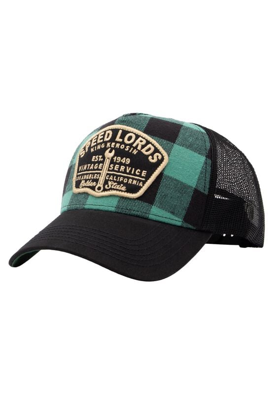 Casquette  de King Kerosin - Speed Lords - pour Unisexe - noir/vert - King Kerosin