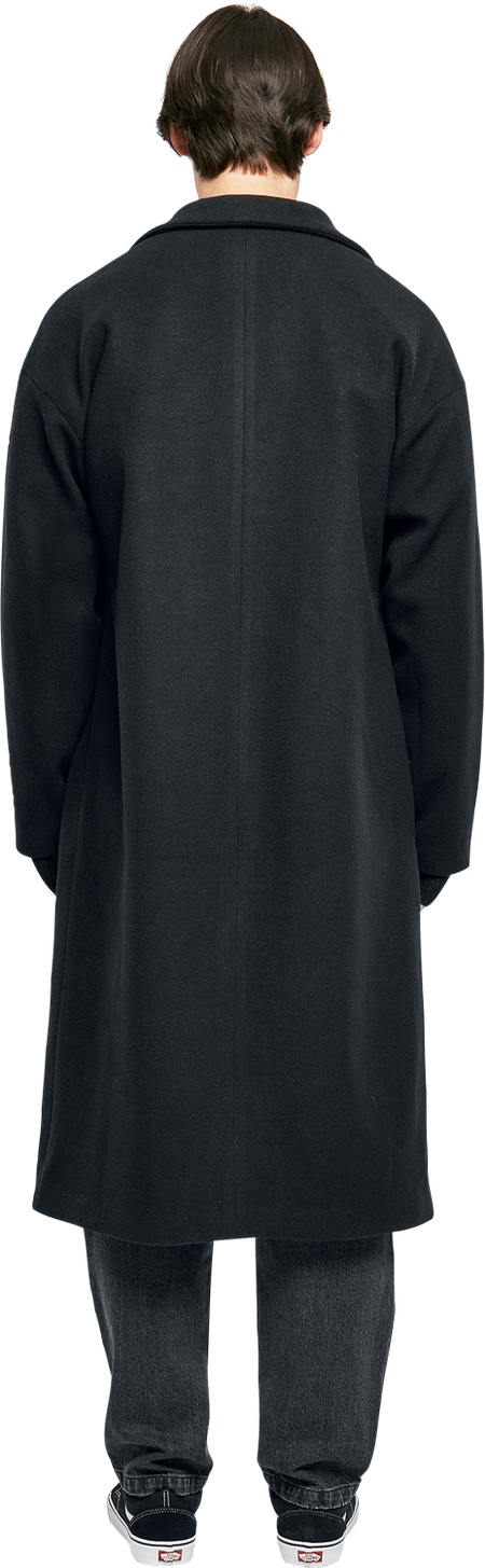Manteaux  de Urban Classics - Manteau Long - S à XL - pour Homme - noir - Urban Classics - View 2