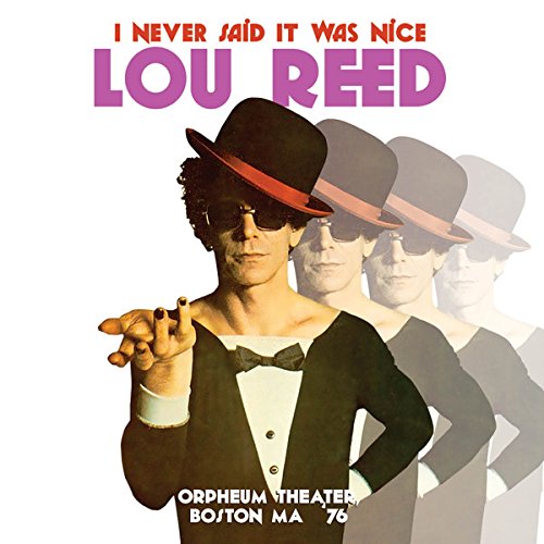 I NEVER SAID IT WAS NICE/ORPHEUM THEATER BOSTON MA 76 - Front Cover