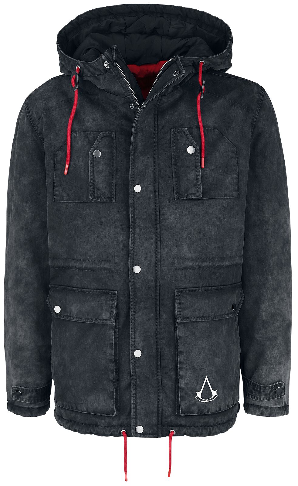 Parka Gaming de Assassin's Creed - Assassin - S à M - pour Homme - noir - Assassin's Creed
