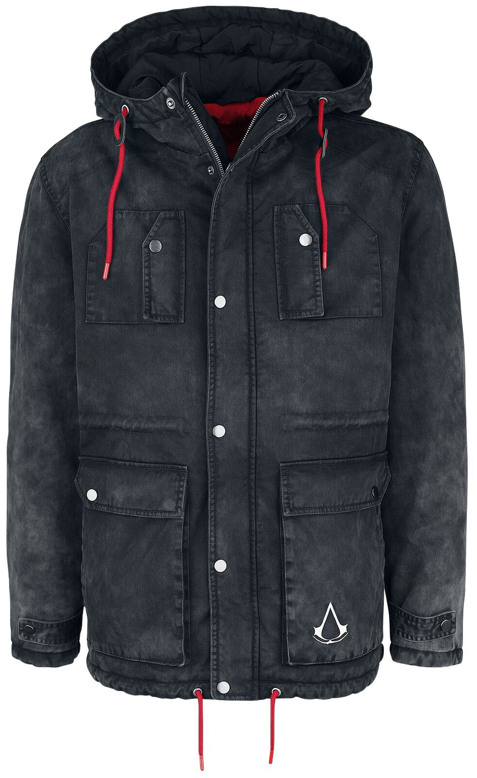 Parka Gaming de Assassin's Creed - Assassin - S à M - pour Homme - noir - Assassin's Creed