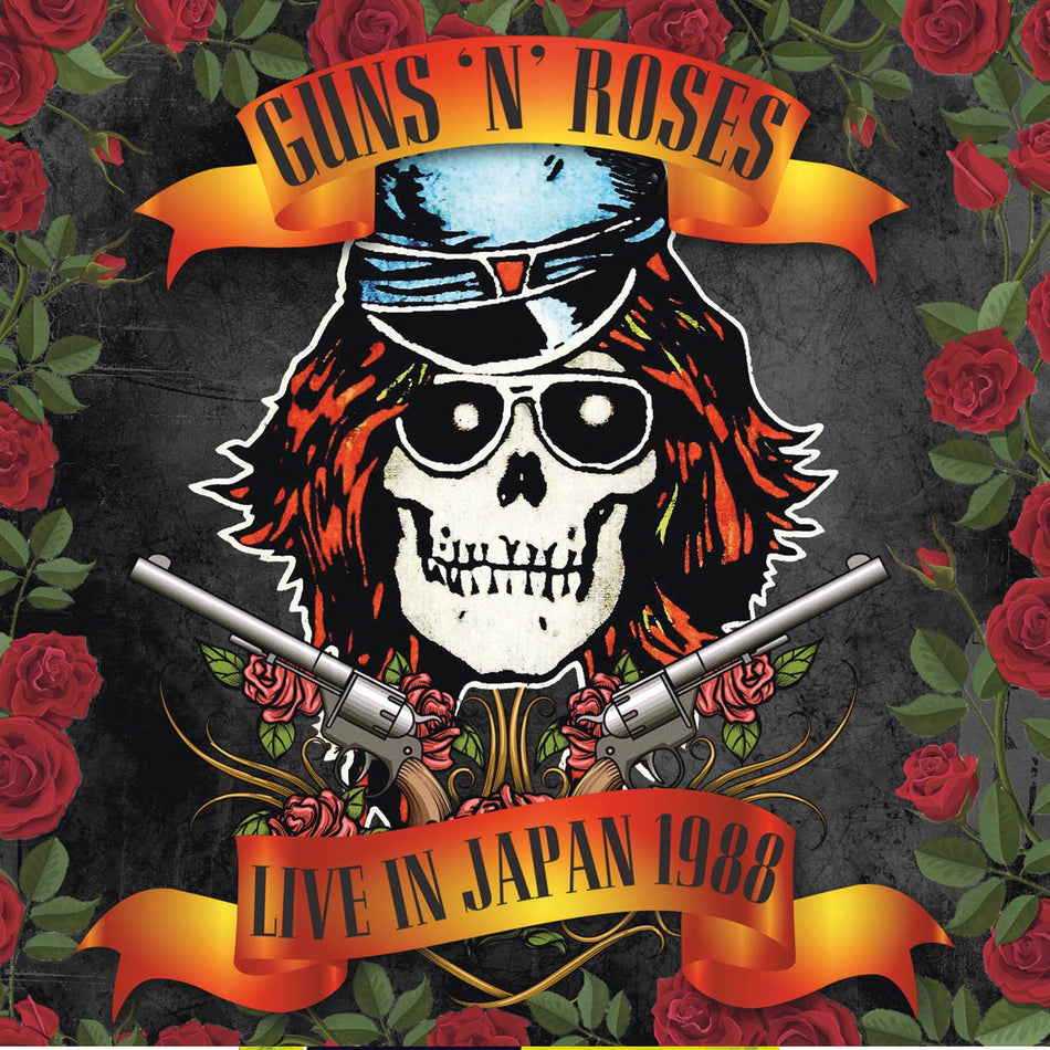LIVE IN JAPAN RADIO BROADCAST TOKYO 1988 - Front Cover