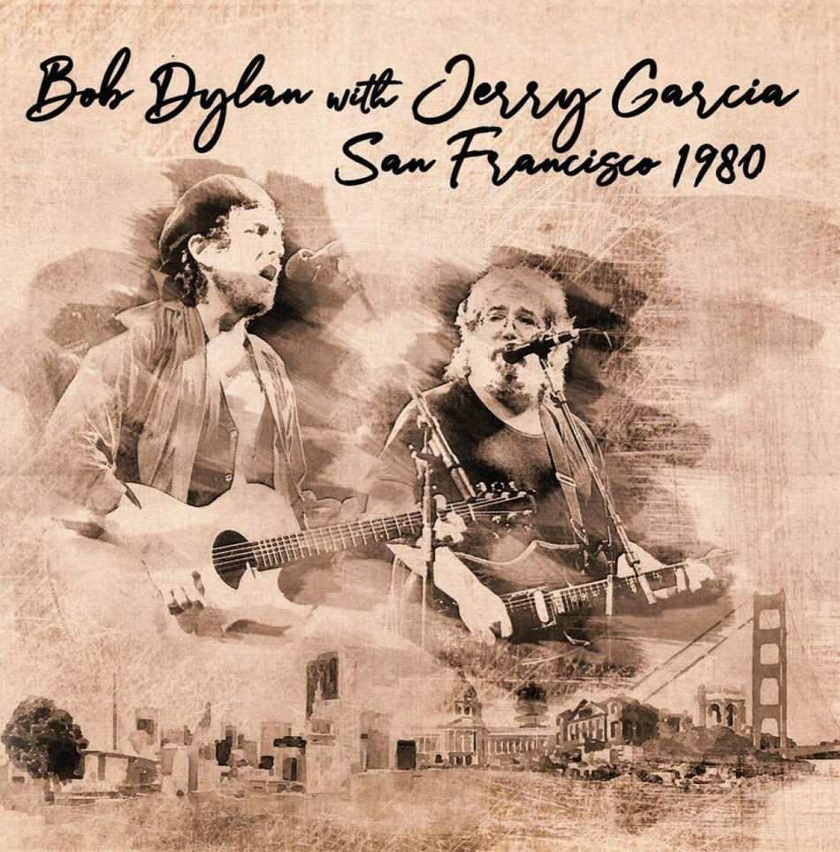 BOB DYLAN WITH JERRY GARCIA/SAN FRANCISCO 1980 - Front Cover