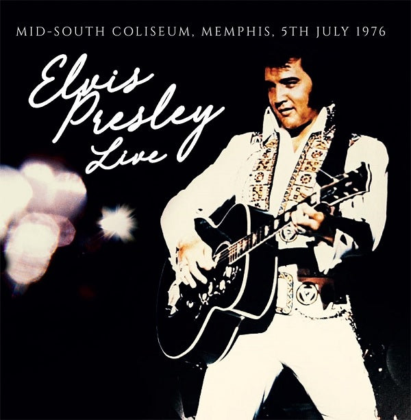 MID SOUTH COLISEUM MEMPHIS 5TH JULY 1976 RADIO BROADCAST - Front Cover