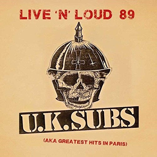 Live N' Loud 1989 - Aka Greatest Hits In Paris - Front Cover