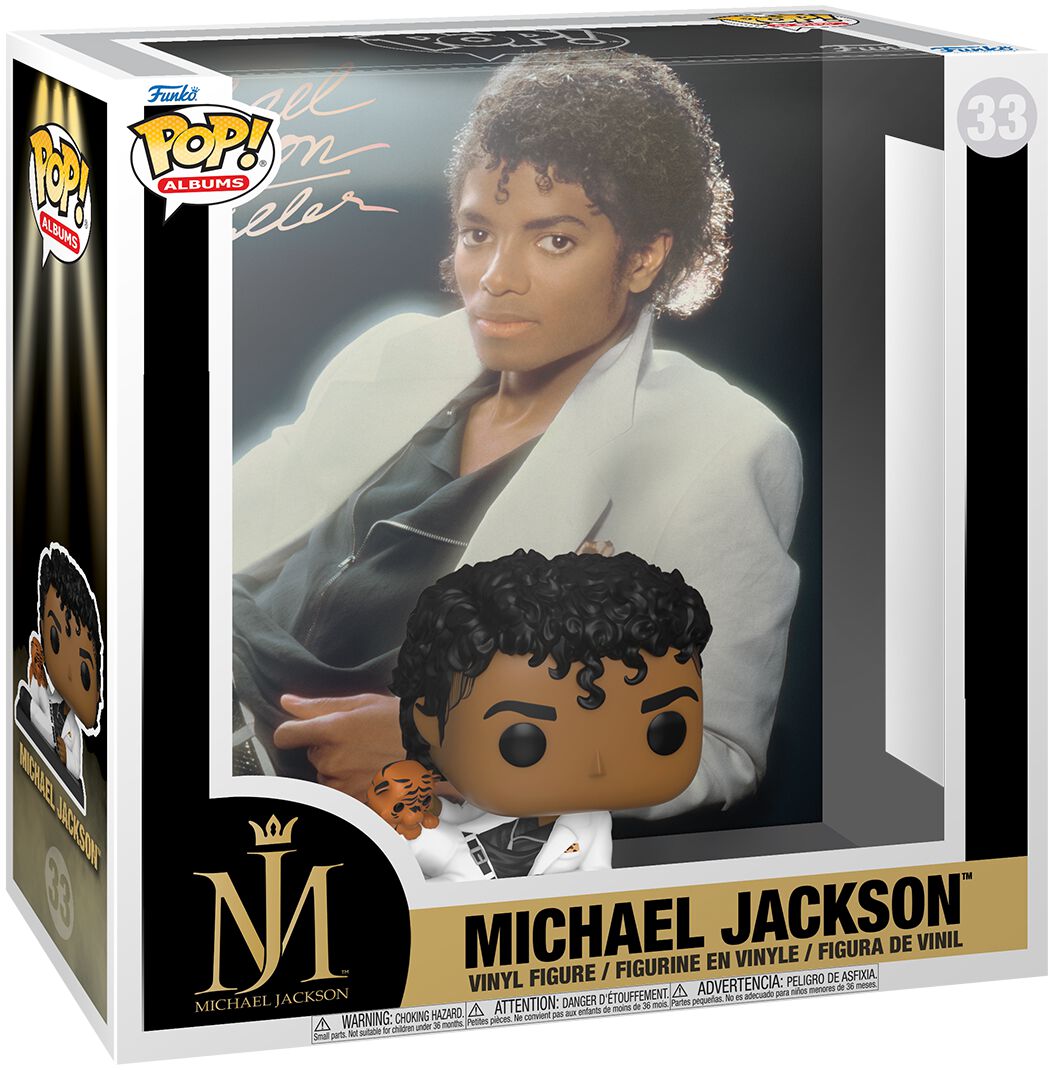 Michael Jackson - Michael Jackson - Thriller (Pop! Albums) Vinyl Figur 33 - Funko Pop! - Funko Shop Europe - Michael Jackson