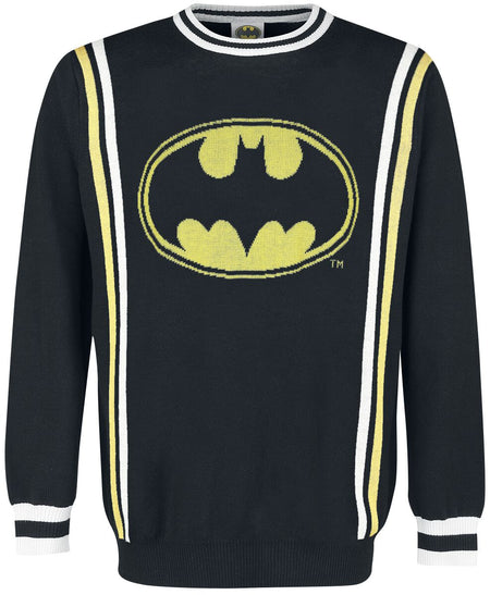 Pull tricoté  de Batman - Logo Rétro - S à XXL - pour Homme - multicolore - Batman