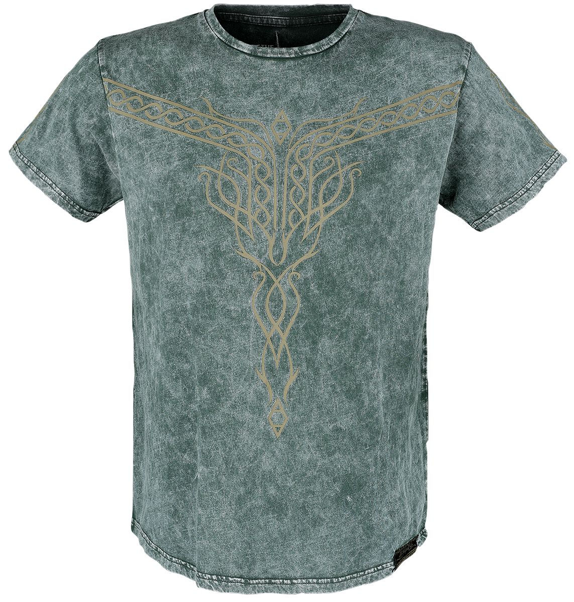 T-Shirt Manches courtes  de Le Seigneur Des Anneaux - Dunedain - S à XXL - pour Homme - vert foncé - Le Seigneur Des Anneaux