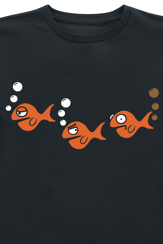 T-Shirt Manches courtes Fun de Tierisch - Ooops! - 104 à 164 - pour Enfants - noir - Tierisch - View 2