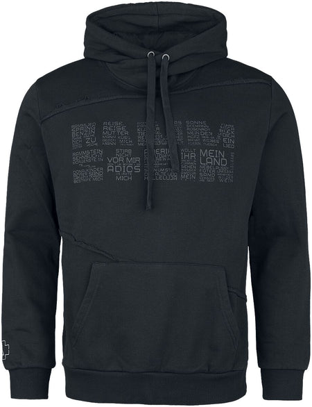 Sweat-shirt à capuche  de Rammstein - Werk - S à 3XL - pour Homme - noir - Rammstein