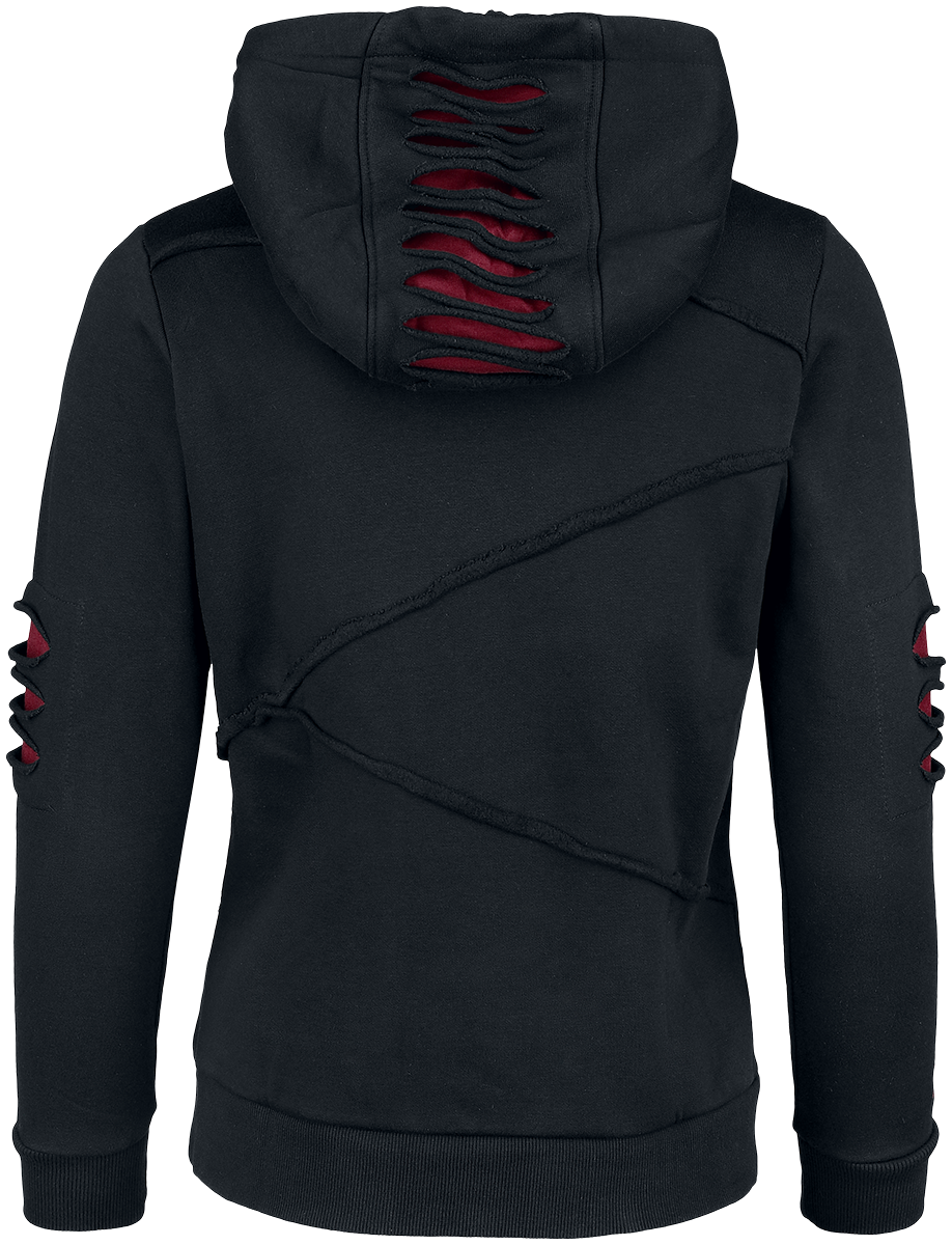 Sweat-shirt à capuche  de Rammstein - Werk - M à 5XL - pour Femme - noir - Rammstein - View 2